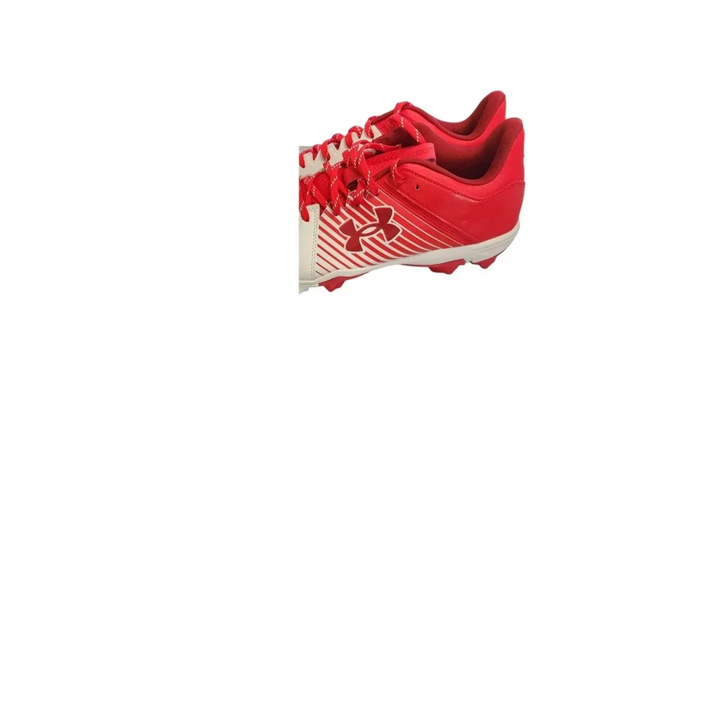 Under‎ Armour Leadoff Baseball Cleats Mens 12 Red White Excellent